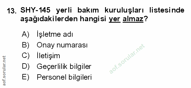 Soru 13