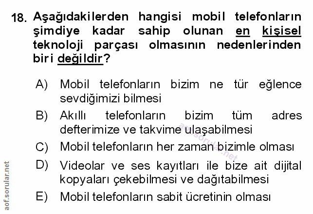 Soru 18