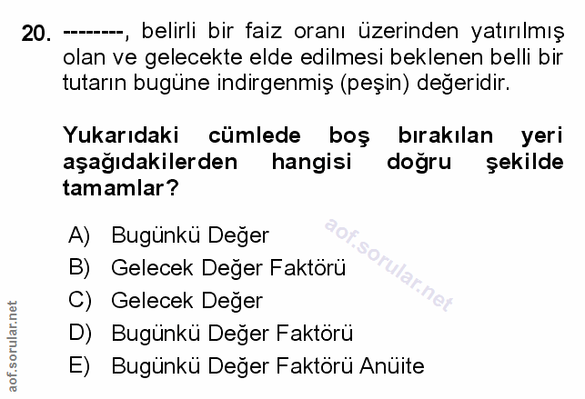 Soru 20