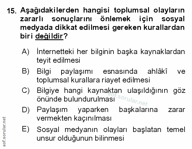 Soru 15
