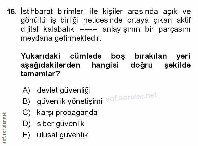 Soru 16