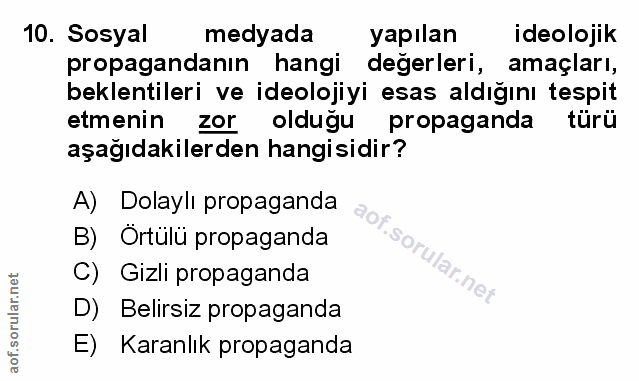 Soru 10