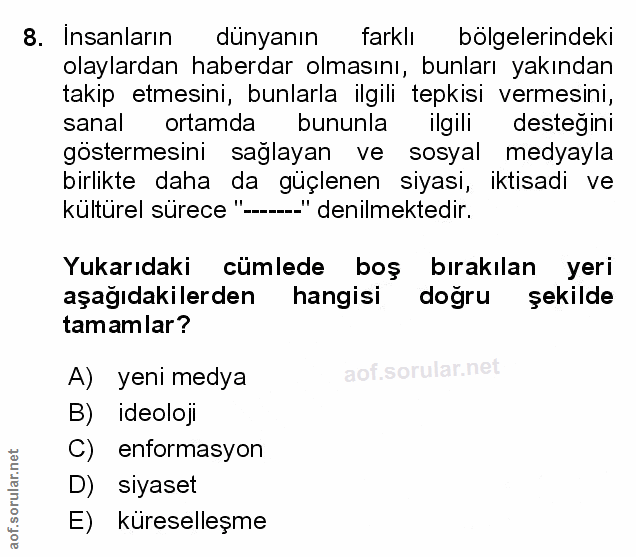 Soru 8