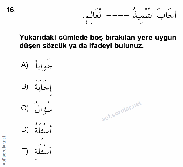 Soru 16