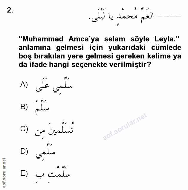Soru 2
