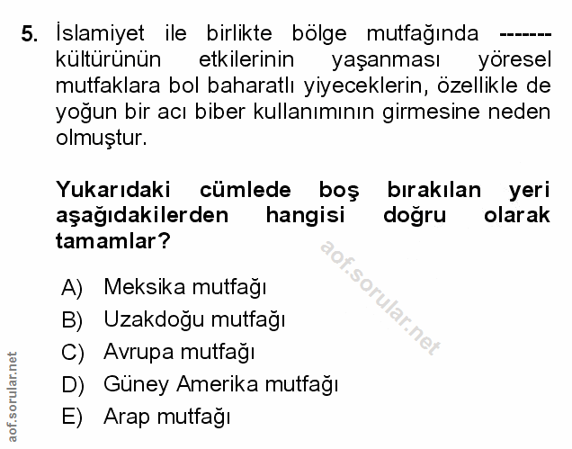Soru 5