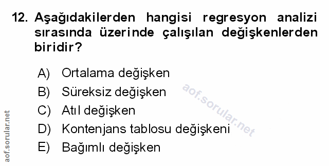 Soru 12