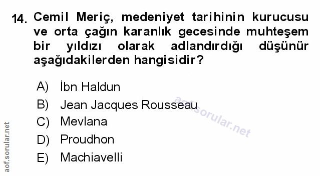 Soru 14