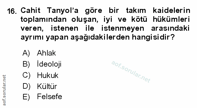 Soru 16