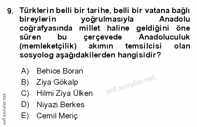 Soru 9