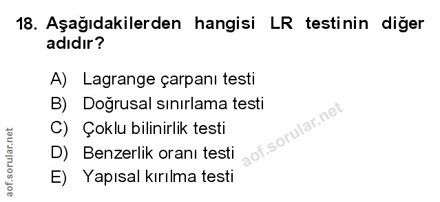 Soru 18