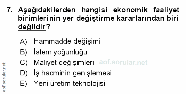 Soru 7