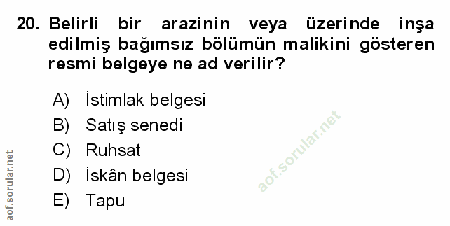 Soru 20