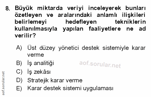 Soru 8