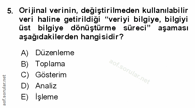 Soru 5