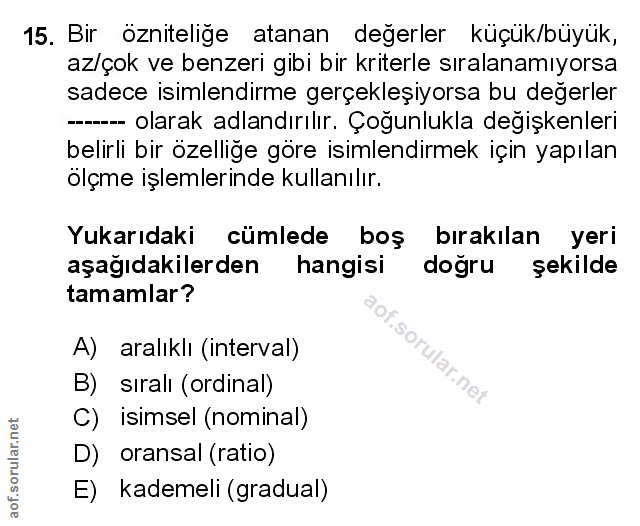 Soru 15
