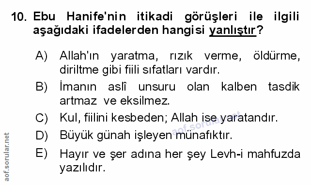 Soru 10