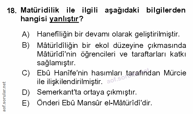 Soru 18