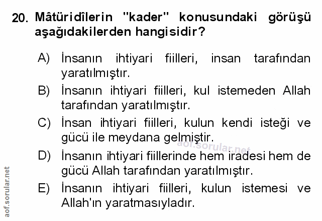 Soru 20