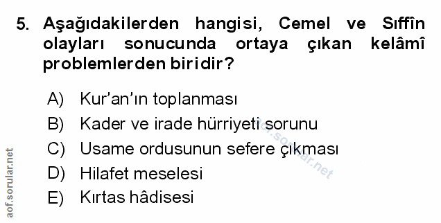 Soru 5