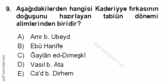 Soru 9