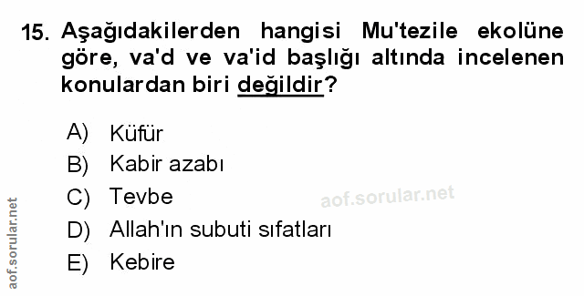 Soru 15