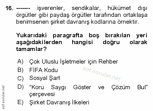 Soru 16