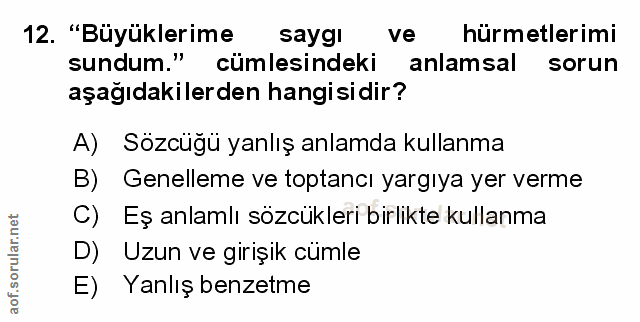 Soru 12