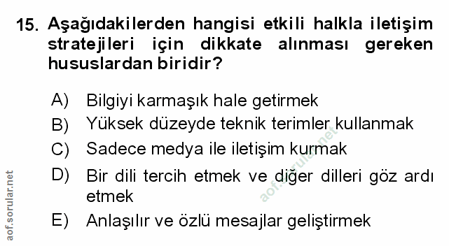Soru 15
