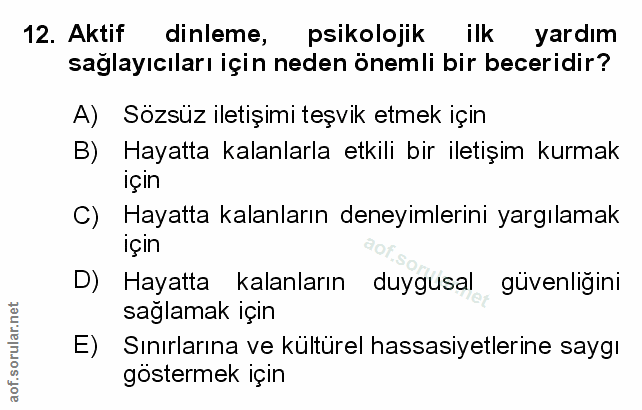 Soru 12