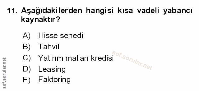 Soru 11