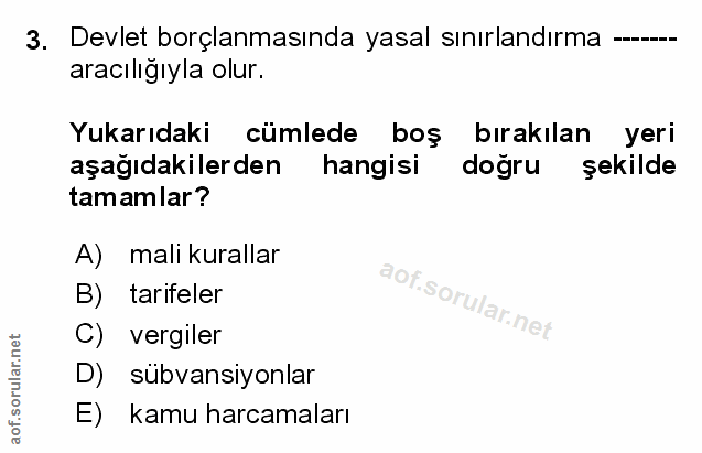 Soru 3