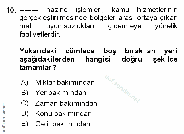 Soru 10
