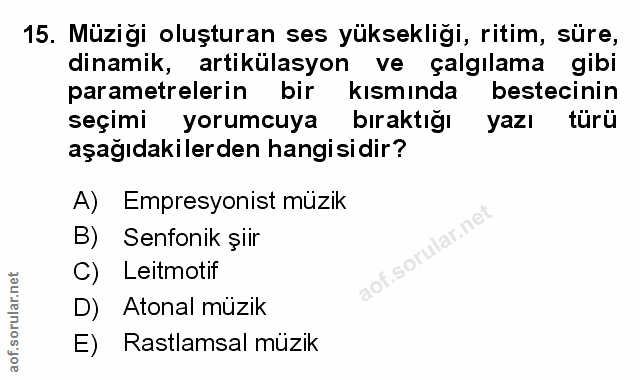 Soru 15