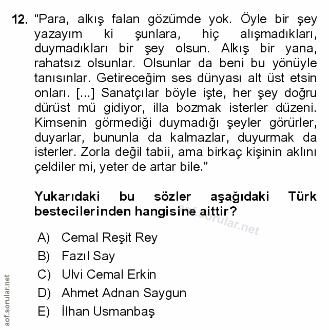 Soru 12