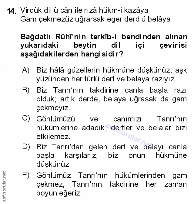 Soru 14
