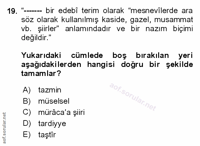 Soru 19