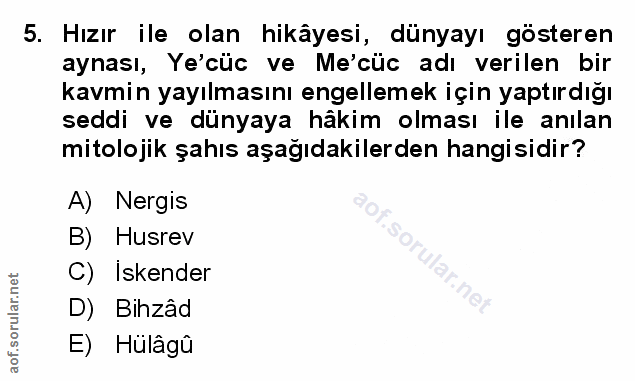 Soru 5