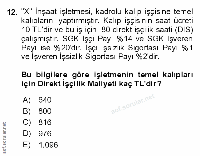 Soru 12