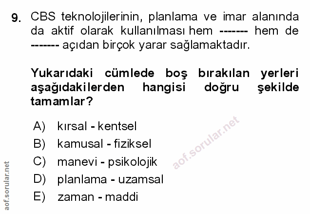 Soru 9