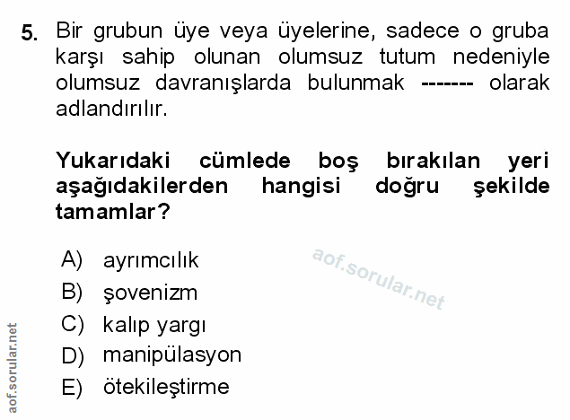 Soru 5