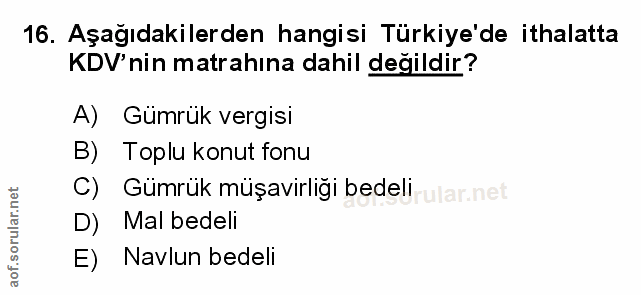 Soru 16