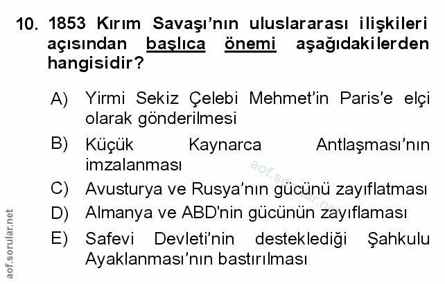 Soru 10
