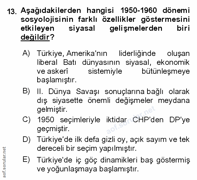 Soru 13