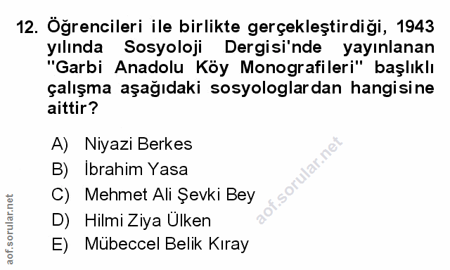 Soru 12