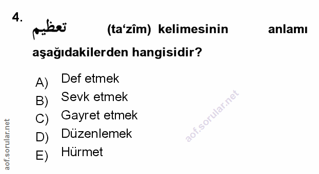 Soru 4