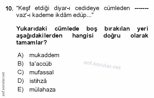 Soru 10