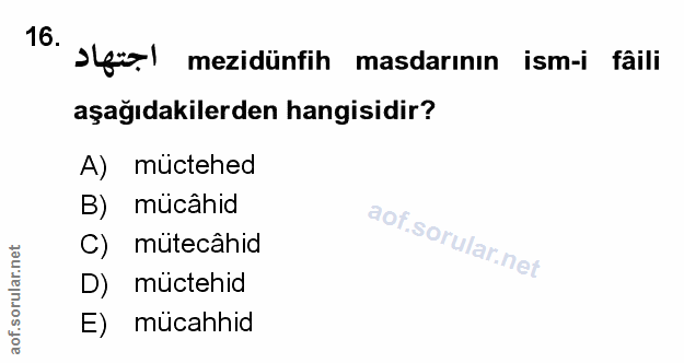 Soru 16