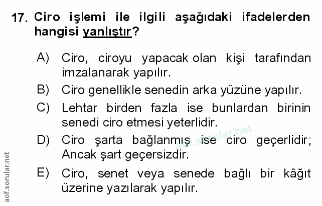Soru 17