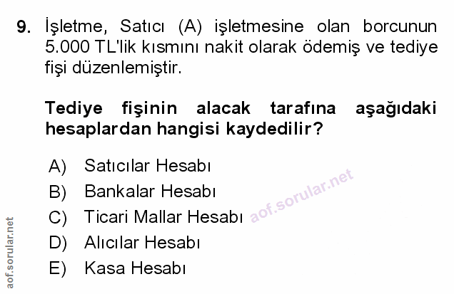 Soru 9